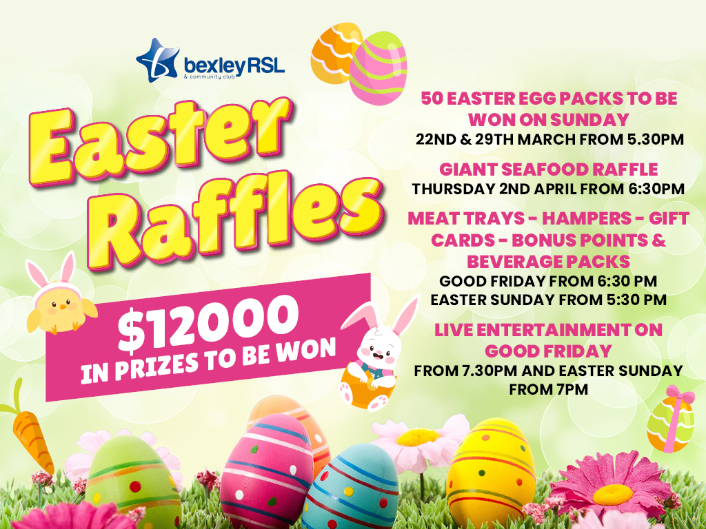 Easter Raffle - Bexley RSL